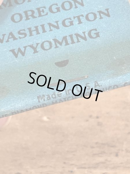 第41歩兵部隊のミリタリー物のビンテージマッチブック