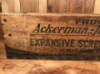 Ackerman-Johnson Co.の企業物のビンテージ木箱