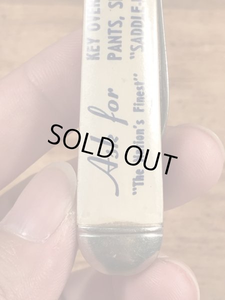 Key Work Clothesの企業物のヴィンテージポケットナイフ