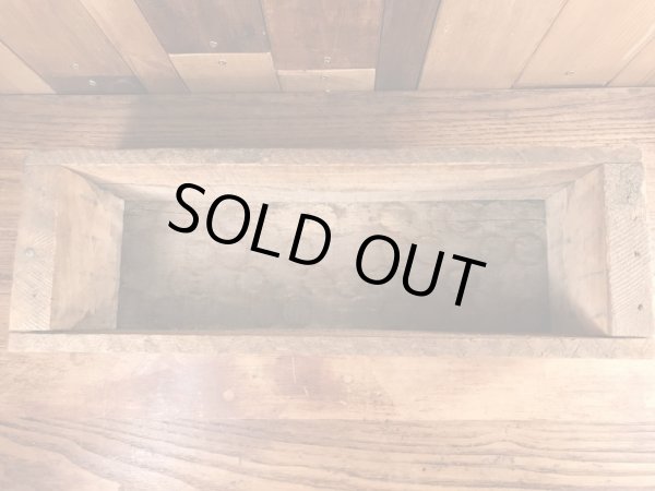 Ackerman-Johnson Co.の企業物のヴィンテージウッドボックス