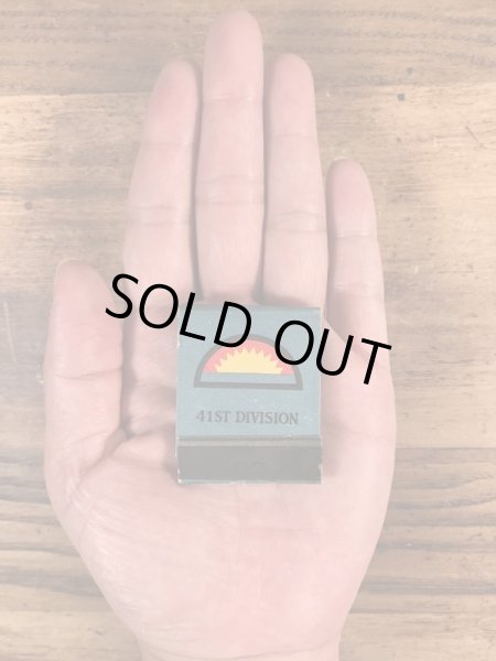 41 St Divisionのミリタリー物のヴィンテージマッチ