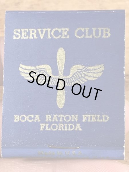 USエアフォースのService Clubのヴィンテージマッチ