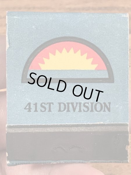 41 St Divisionのミリタリー物のヴィンテージマッチ