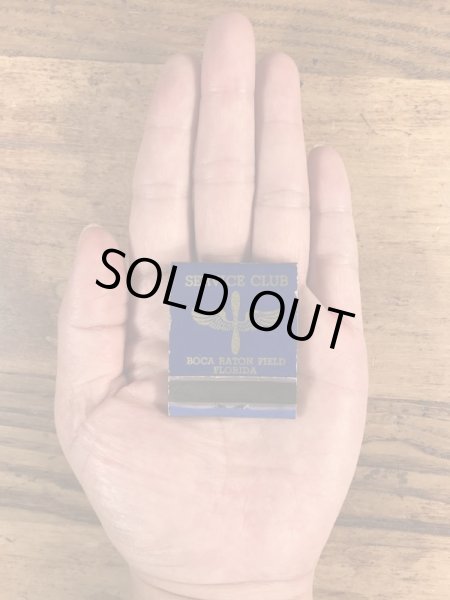 USエアフォースのService Clubのヴィンテージマッチ