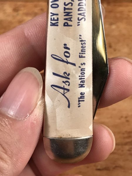 Key Work Clothesの企業物のヴィンテージポケットナイフ