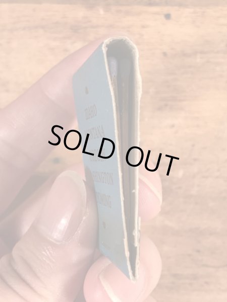 第41歩兵部隊のミリタリー物のビンテージマッチブック