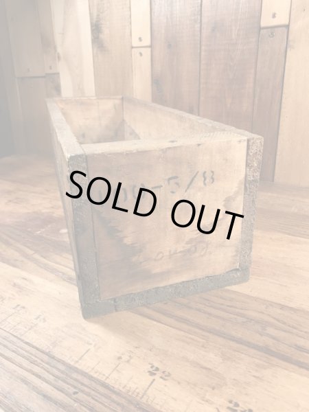 Ackerman-Johnson Co.の企業物のビンテージ木箱