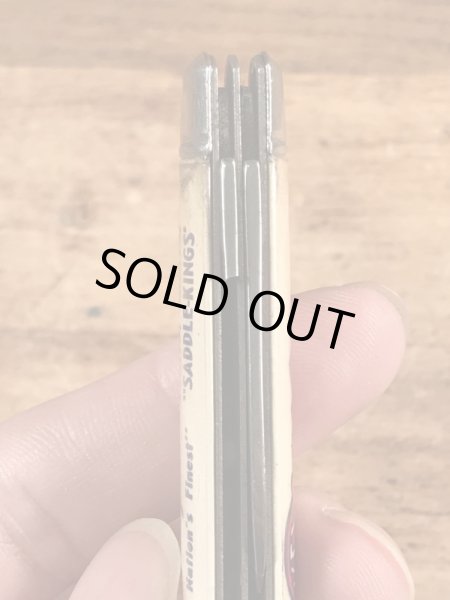 キーワークブランドの企業物のビンテージ折り畳みナイフ