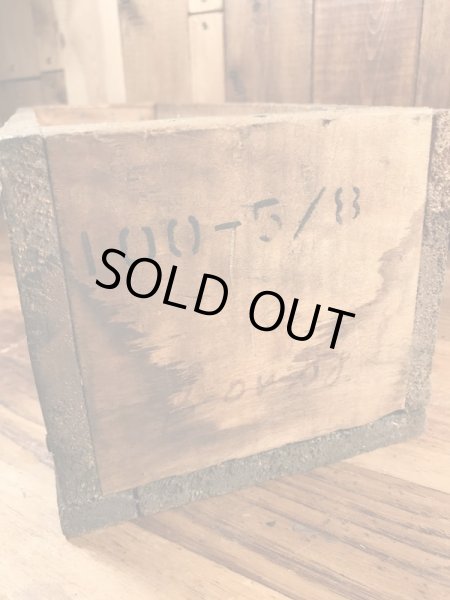 Ackerman-Johnson Co.の企業物のビンテージ木箱