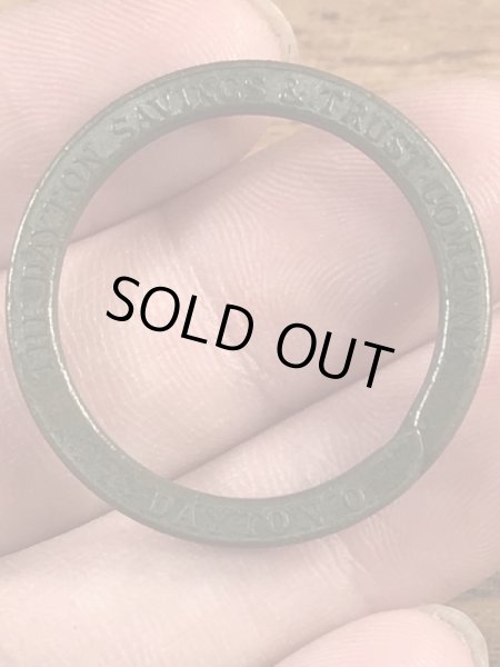 アドバタイジング物のノベルティのヴィンテージキーリング