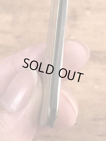 アールデコ調のゴールドのヴィンテージポケットナイフ