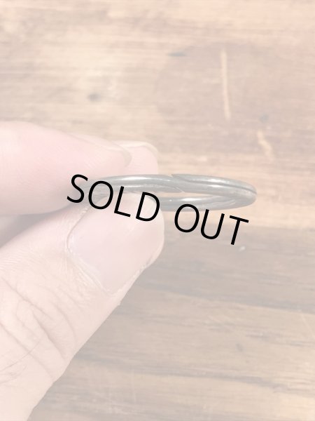 アドバタイジング物のノベルティのヴィンテージキーリング