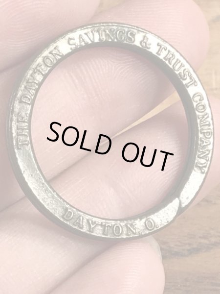 アドバタイジング物のノベルティのヴィンテージキーリング