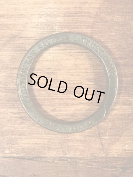 アドバタイジング物のノベルティのヴィンテージキーリング