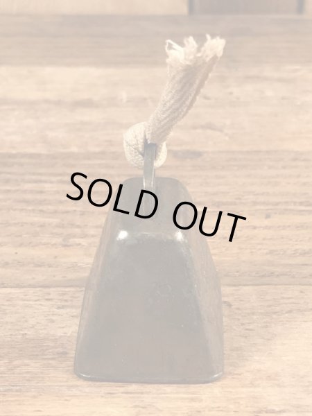 オイル会社のアドバタイジング物のヴィンテージブラスベル