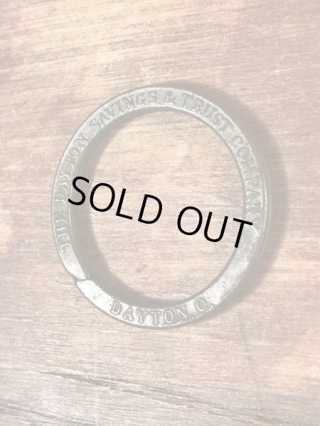 アドバタイジング物のノベルティのヴィンテージキーリング