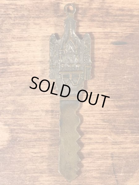 Ste Anne's Fiskdale Mass.のスーベニア物のヴィンテージキー