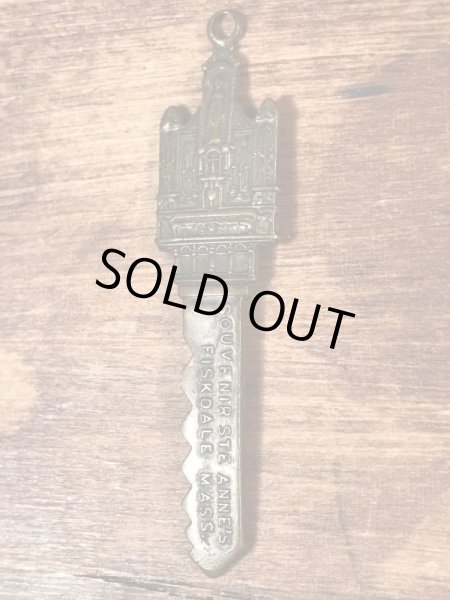 Ste Anne's Fiskdale Mass.のスーベニア物のヴィンテージキー