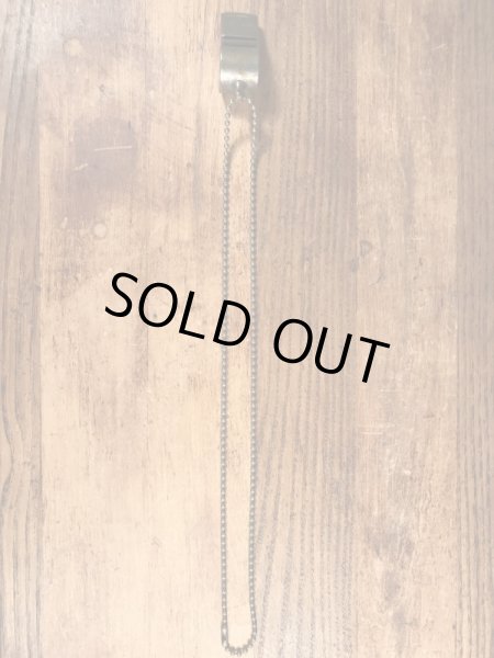 V.L.& A.Special Chicagoのボールチェーンが付いたヴィンテージホイッスル