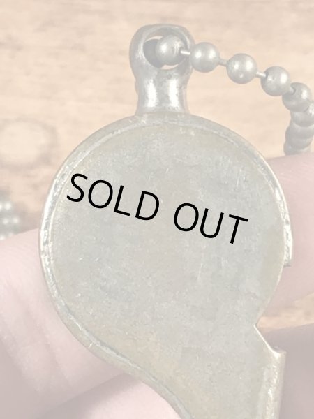 V.L.& A.Special Chicagoのボールチェーンが付いたビンテージ呼び笛