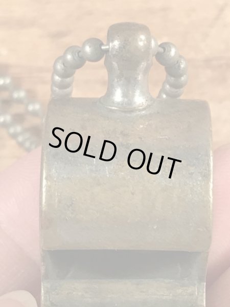 V.L.& A.Special Chicagoのボールチェーンが付いたビンテージ呼び笛