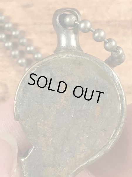 V.L.& A.Special Chicagoのボールチェーンが付いたビンテージ呼び笛