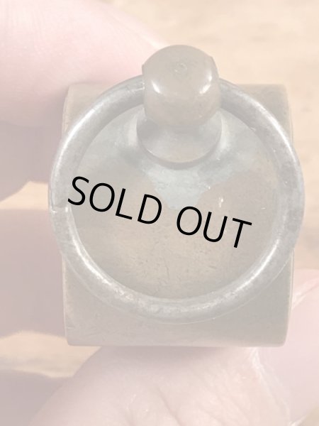 ミリタリー物のブラス製のビンテージの笛