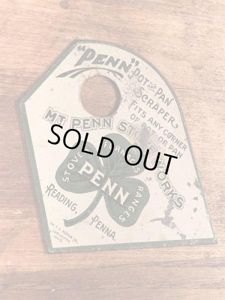 Mt Penn Stove Worksの企業物のビンテージスクレーパー