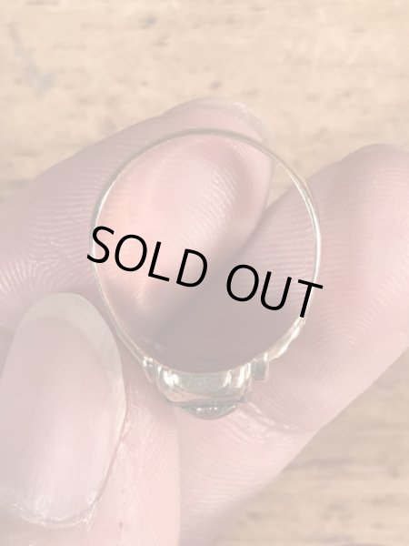 1943年のゴールドのヴィンテージスクールリング