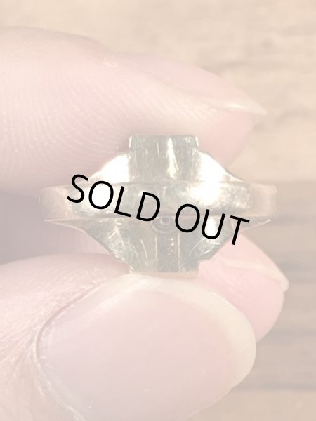 ジャスティン社製の10Kのビンテージカレッジリング