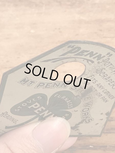 Mt Penn Stove Worksの企業物のビンテージスクレーパー