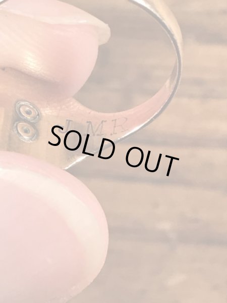 ジャスティン社製の10Kのビンテージカレッジリング