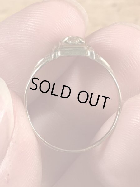 ジャスティン社製の10Kのビンテージカレッジリング