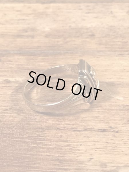 ジャスティン社製の10Kのビンテージカレッジリング