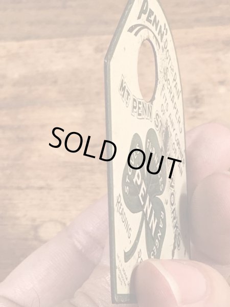 Mt Penn Stove Worksのアドバタイジング物のヴィンテージスクレーパー