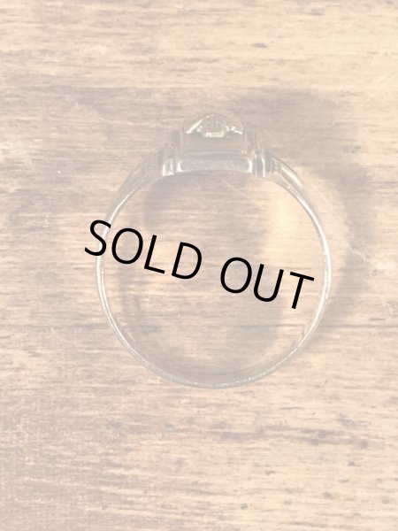 ジャスティン社製の10Kのビンテージカレッジリング