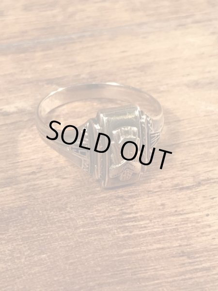 1944 Josten 10K Gold Class Ring ジャスティン ビンテージ