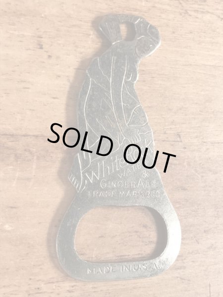 White Rock Water & Ginger Aleの女神のビンテージ栓抜き