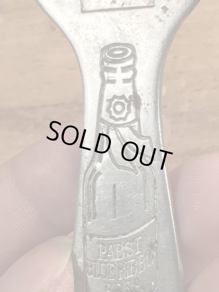 ブルーリボンのパブストビールのヴィンテージボトルオープナー