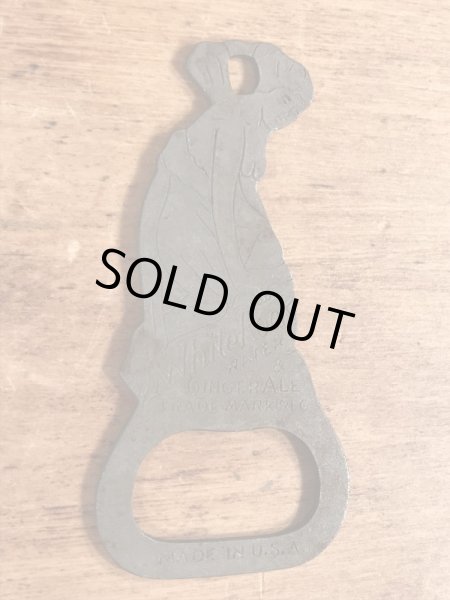 White Rock Water & Ginger Aleの女神のビンテージ栓抜き