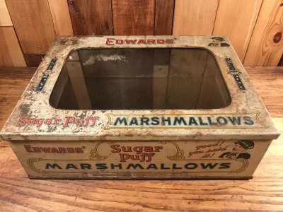 画像3: Edwards' Sugar Puff Marshmallows Display Case　エドワーズ　ビンテージ　ディスプレイケース　店頭用　1920年代〜