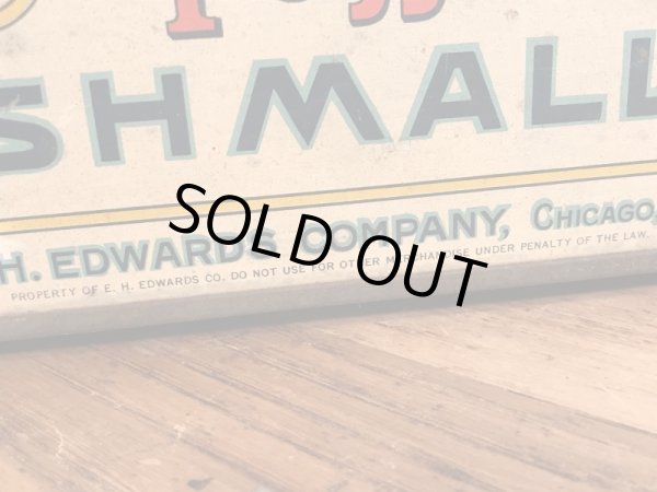 Edwards'社製のマシュマロが入っていたビンテージディスプレイケース