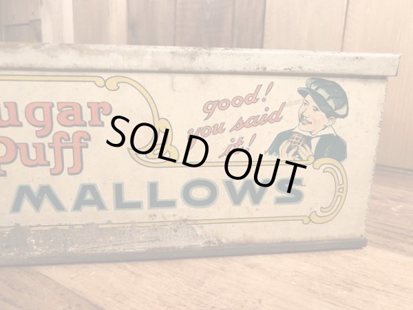 Edwards'社製のマシュマロが入っていたヴィンテージ店頭用ケース