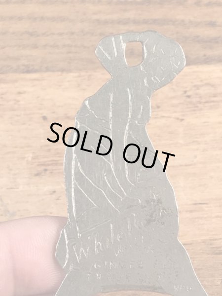 White Rock Water & Ginger Aleの女神のビンテージ栓抜き