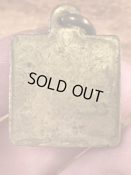 Brown Countyのブラス製のヴィンテージドッグタグ