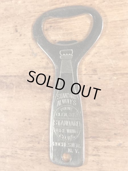 Standard Brewing Coのビールのヴィンテージボトルオープナー