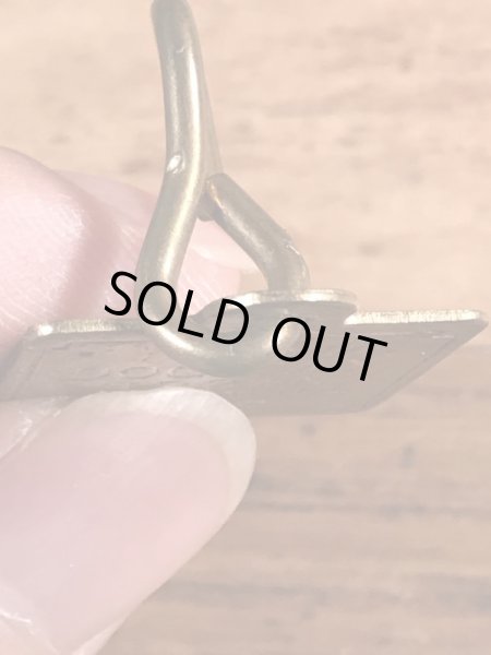 Brown Countyのブラス製のヴィンテージドッグタグ