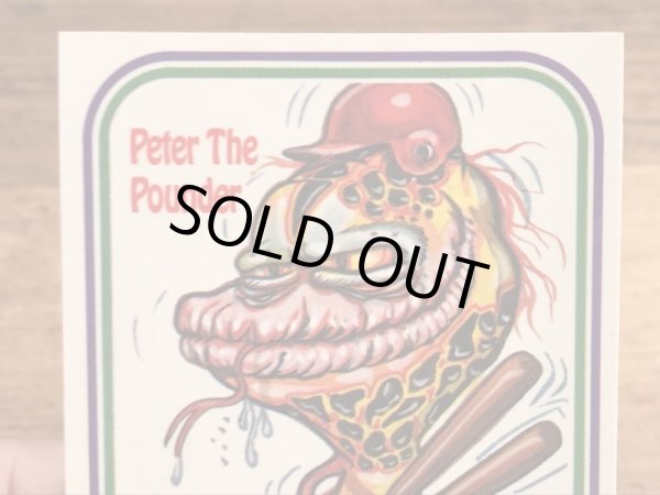 LEAF社製のベースボールモンスターの80年代ビンテージシールカード