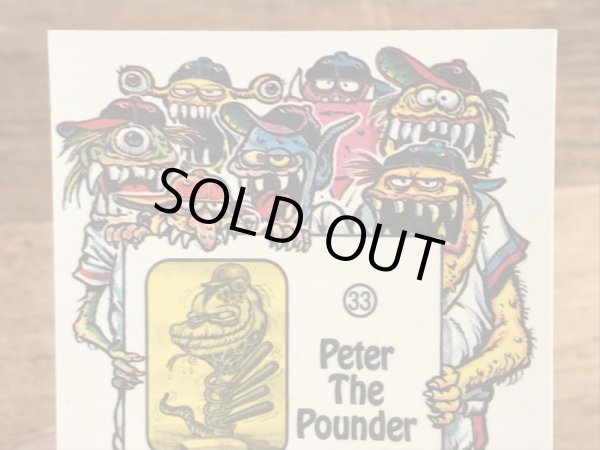 LEAF社製のBaseball Awesome All Starsの80’sヴィンテージステッカーカード