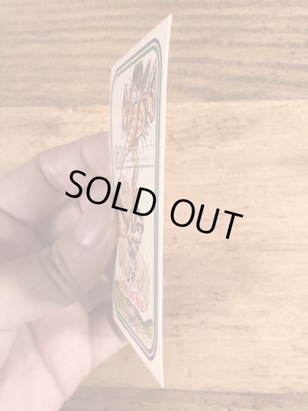 LEAF社製のベースボールモンスターの80年代ビンテージシールカード